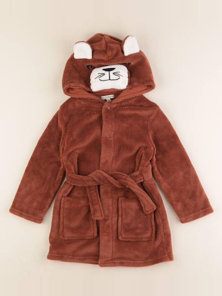 Robe de chambre - 4 ans Marron, violet 1 - vertbaudet enfant 