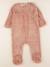 Pyjama velours - 18 mois Rose 1 - vertbaudet enfant 