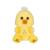 Peluche - peluche poussin sunny jaune mimosa – cutydoos spring – 23 cm Jaune 1 - vertbaudet enfant 