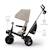 Tricycle évolutif 6-en-1 AVEO 2 PLUS avec siège pivotant 360° et position semi-allongée Beige+Gris+Rose+Vert 6 - vertbaudet enfant 