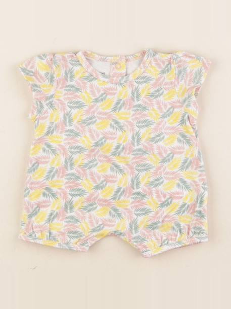 Pyjama coton - 0 mois Multicolore 1 - vertbaudet enfant 