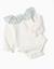 Body + short en coton à volants you&me Bleu 4 - vertbaudet enfant 