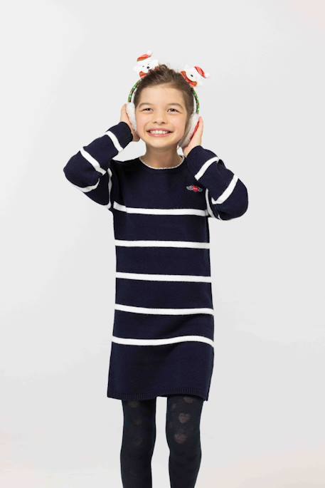Robe manches longues fille  - vertbaudet enfant