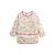 Bavoir tablier manches longues beira Ecru 2 - vertbaudet enfant 