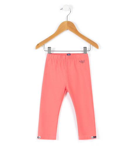 Legging court fille Pamplemousse 1 - vertbaudet enfant 