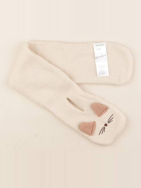 Écharpe - 3/6 mois Beige, marron 1 - vertbaudet enfant 