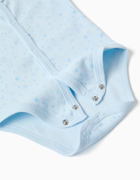 4 bodies en coton sans manches Multicolore 3 - vertbaudet enfant 