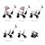 Tricycle évolutif 6-en-1 AVEO 2 PLUS avec siège pivotant 360° et position semi-allongée Beige+Gris+Rose+Vert 14 - vertbaudet enfant 