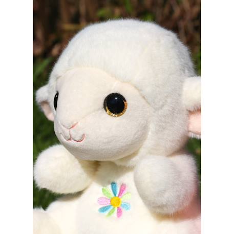Peluche - peluche agneau lamy crème – cutydoos spring – 23 cm Beige 4 - vertbaudet enfant 