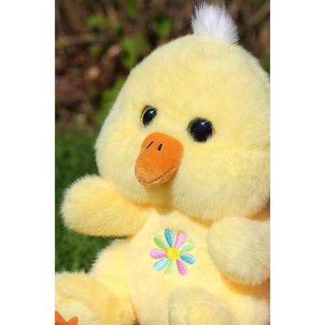 Peluche - peluche poussin sunny jaune mimosa – cutydoos spring – 23 cm Jaune 3 - vertbaudet enfant 