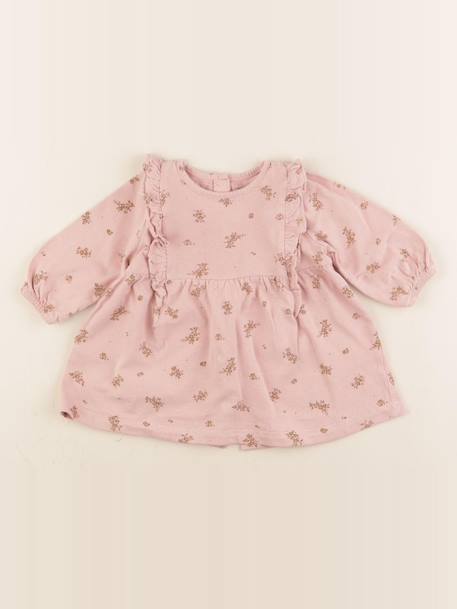 Robe - 6 mois Rose 1 - vertbaudet enfant 