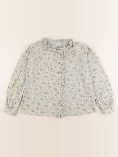Blouse - 10 ans Vert 1 - vertbaudet enfant 