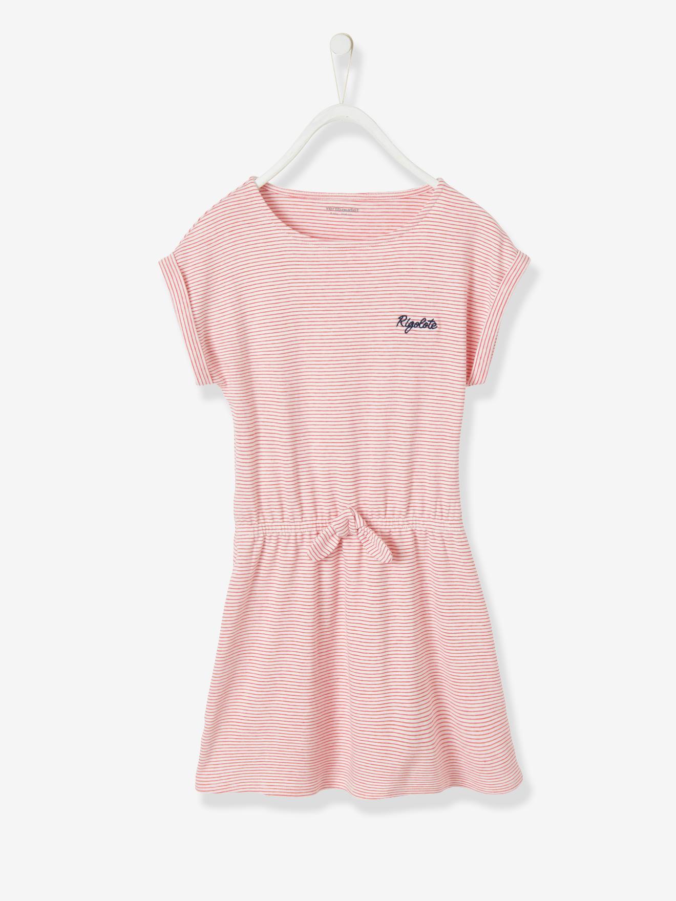 Robe d'été PEPPA PIG enfant fille rose rayée 3-6 ans rose
