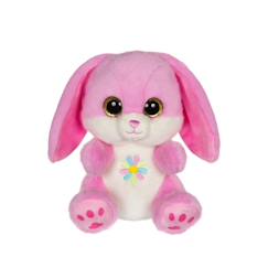 Jouet-Peluche - peluche lapin chipy rose dragée – cutydoos spring – 23 cm