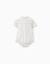 Body-chemise en coton à rayures ethniques b&s Blanc 2 - vertbaudet enfant 