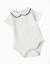 Ensemble body en coton + barboteuse Blanc 3 - vertbaudet enfant 