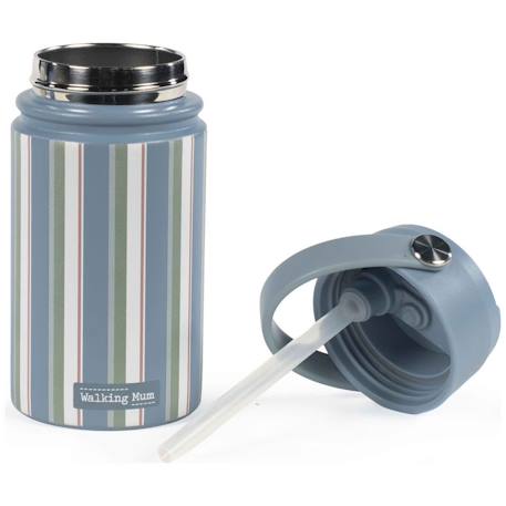 Gourde isotherme avec paille anti-fuite summer Bleu+Vert 11 - vertbaudet enfant 