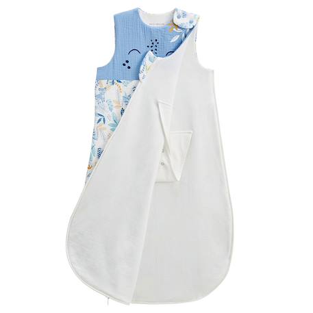 Gigoteuse d'été en gaze de coton gamboa Bleu 4 - vertbaudet enfant 