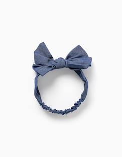 -Bandeau pour cheveux avec nœud et élastique
