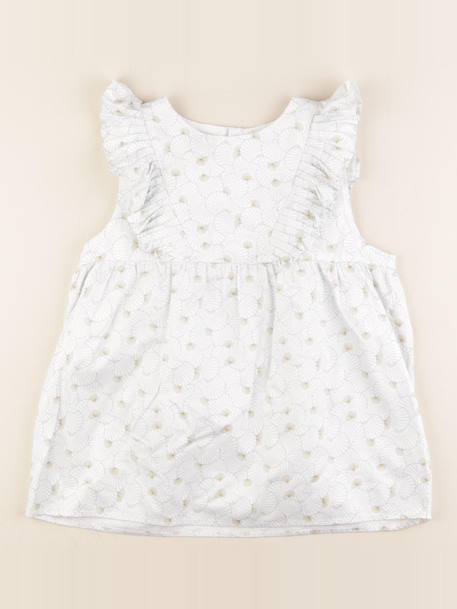 Blouse - 12 ans Blanc, bleu 1 - vertbaudet enfant 