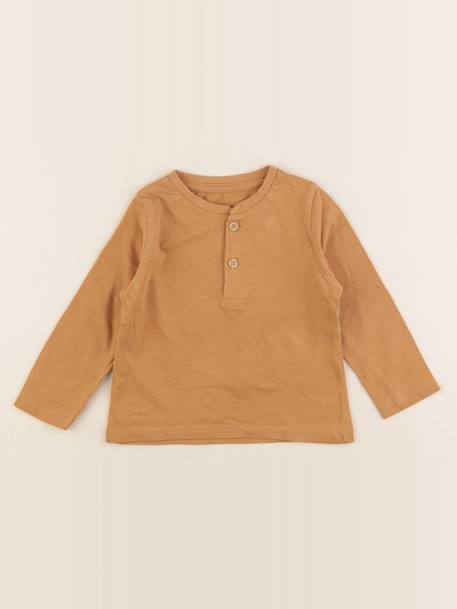 Tee-shirt - 18 mois Marron 1 - vertbaudet enfant 