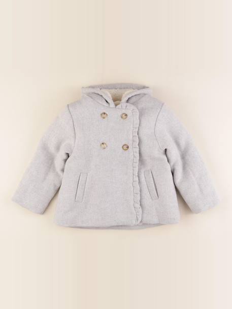 Manteau - 4 ans Gris 1 - vertbaudet enfant 