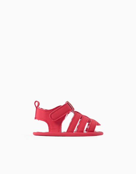 Sandales avec imprimé minnie Rouge 2 - vertbaudet enfant 