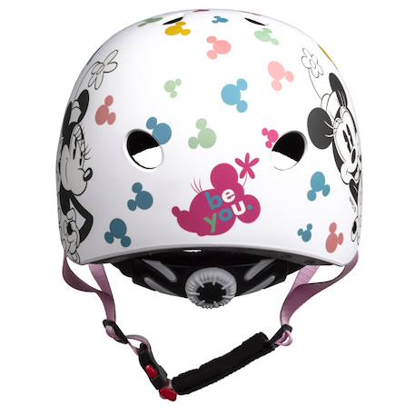 Casque sport enfant minnie blanc avec logos Blanc avec logos 5 - vertbaudet enfant 