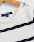 Pull fille Fond blanc casse raye indigo 4 - vertbaudet enfant 