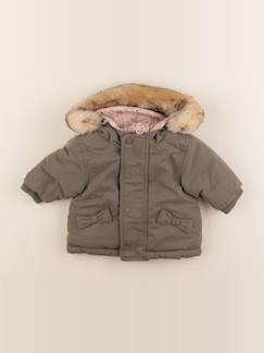 Seconde main-Fille-Manteau réversible - 3 mois