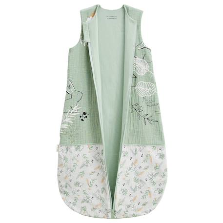 Gigoteuse été en gaze de coton frimousse Vert 4 - vertbaudet enfant 