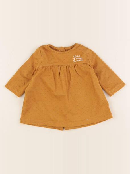 Robe - 3 mois Marron 1 - vertbaudet enfant 