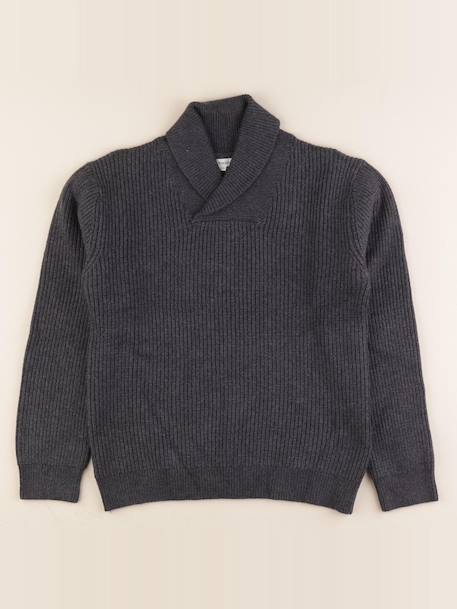 Pull - 12 ans Gris 1 - vertbaudet enfant 