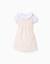 Body + robe salopette à rayures Blanc 1 - vertbaudet enfant 