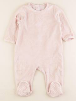 Seconde main-Fille-Pyjama, surpyjama, dors-bien-Pyjama velours - 12 mois