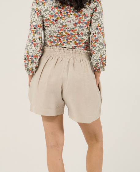 Short de grossesse nubie Anis+Beige 10 - vertbaudet enfant 