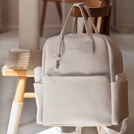 Sac à dos à langer icon Beige+Bleu+Gris+Rose+Vert 6 - vertbaudet enfant 