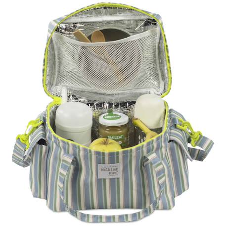 Sac isotherme repas et boissons summer Bleu+Vert 9 - vertbaudet enfant 