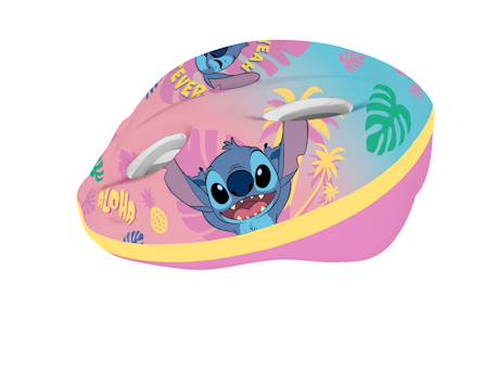 Casque de vélo enfant Stitch Rose/turquoise 2 - vertbaudet enfant 