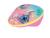 Casque de vélo enfant Stitch Rose/turquoise 2 - vertbaudet enfant 