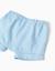 Body à rayures + short en jean Bleu clair 4 - vertbaudet enfant 