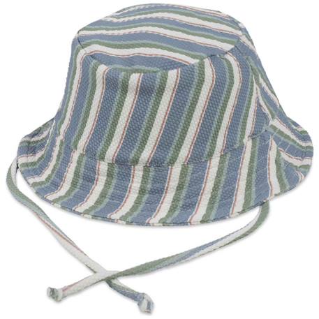 Chapeau anti uv bébé spf 50+ summer Bleu+Vert 7 - vertbaudet enfant 