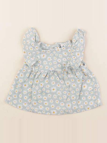 Blouse - 3 mois Vert 1 - vertbaudet enfant 