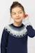 Robe manches longues fille Indigo 1 - vertbaudet enfant 
