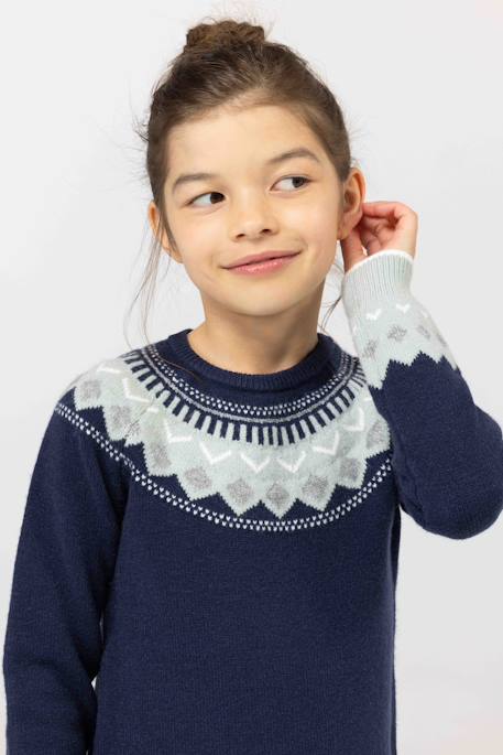 Fille-Robe manches longues fille