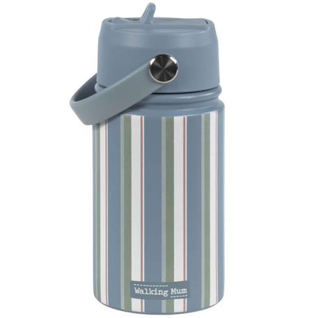 Gourde isotherme avec paille anti-fuite summer Bleu+Vert 7 - vertbaudet enfant 
