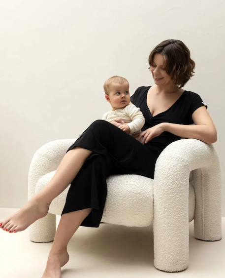 Tunique de grossesse et d'allaitement origin Indigo+Noir+Terracota 8 - vertbaudet enfant 