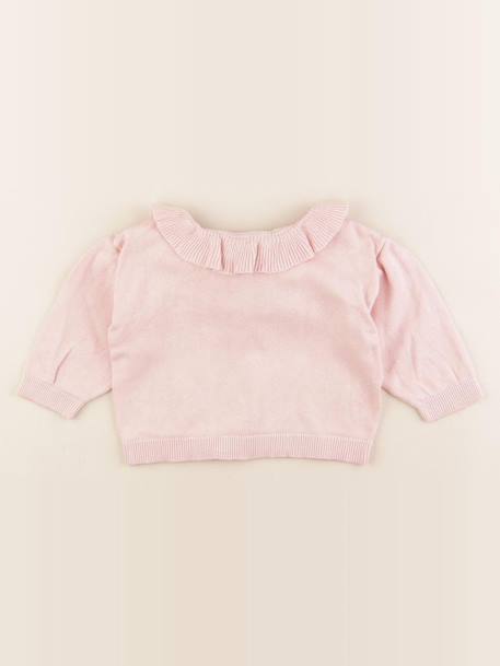 Pull - 12 mois Rose 1 - vertbaudet enfant 