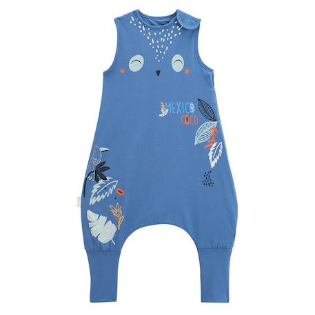 Turbulette été avec pieds retroussables mexico Bleu 2 - vertbaudet enfant 
