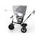Tricycle Kinderkraft ASTON 2 PLUS Évolutif 6-en-1 avec Siège 360° CLICK & TWIST, Position Semi-Allongée et Poignée Réglable Bleu+Gris+Rose+Vert 8 - vertbaudet enfant 